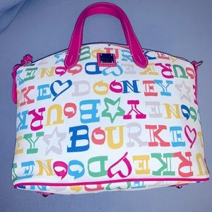 Dooney and Bourke Doodle Pop Satchel